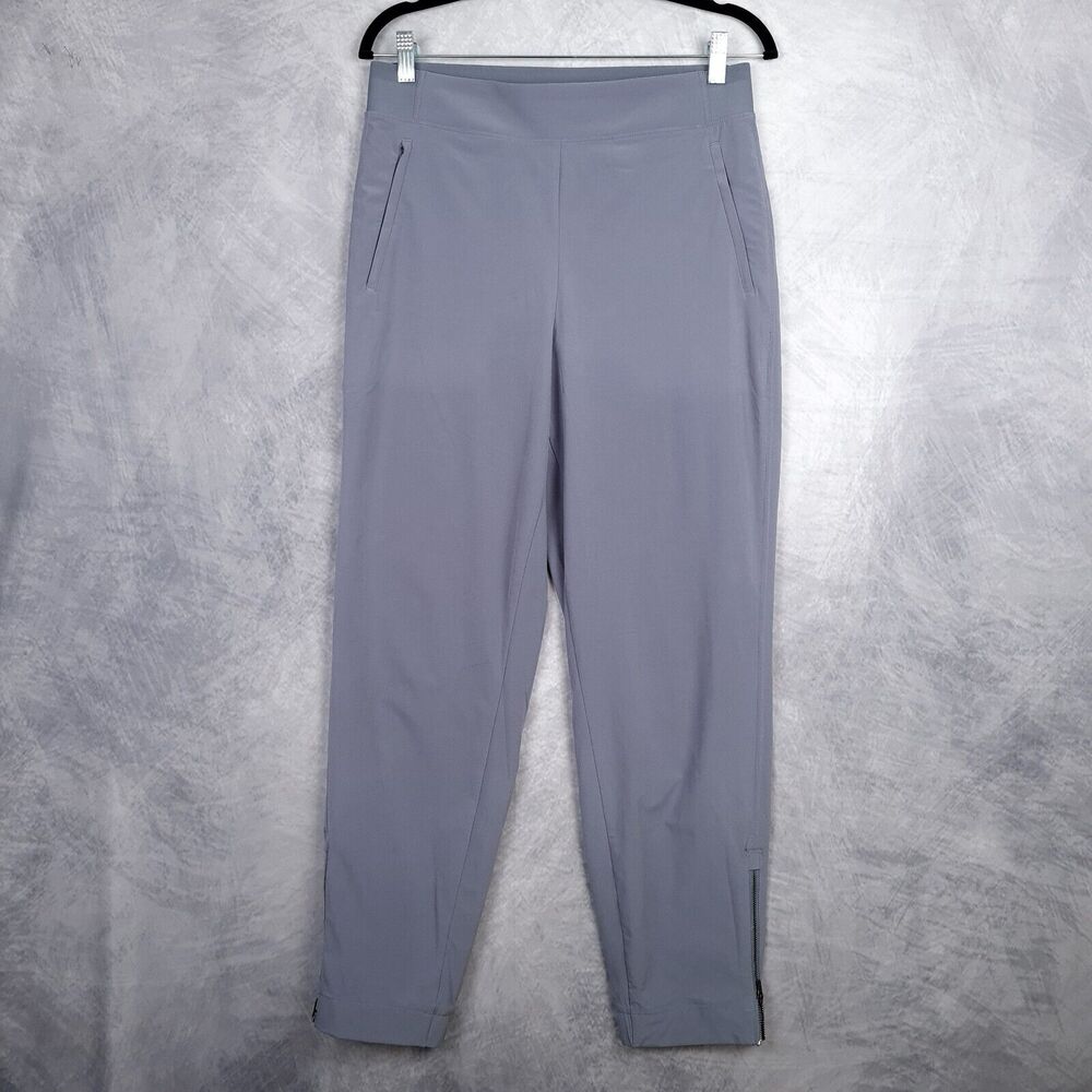 Athleta Light Gray Track Joggers